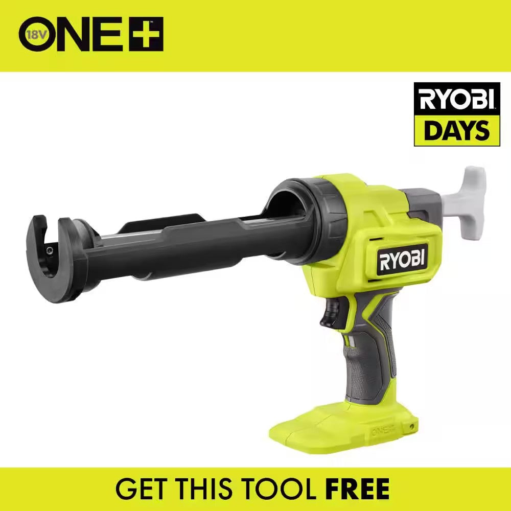 RYOBI ONE+ 18V Cordless 10 oz. Caulk & Adhesive Gun (Tool Only) - 1480