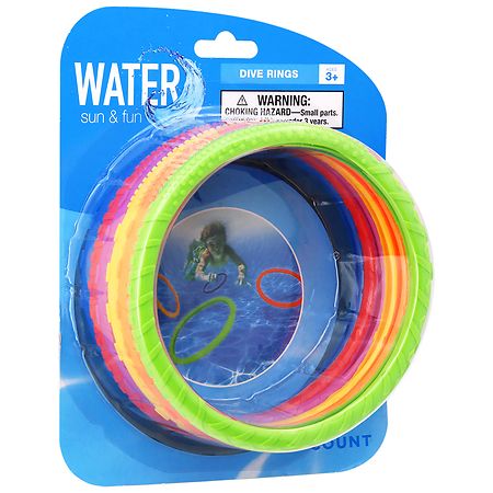 Water Sun & Fun Dive Rings - 1.0 Set 2 Packs - 450