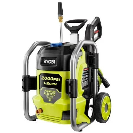 2000 PSI 1.2 GPM Cold Water Electric Pressure Washer - 388