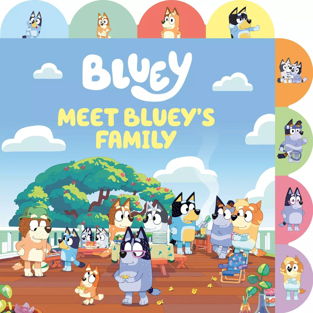 Penguin Random House Meet Bluey's Family Board Book - 646