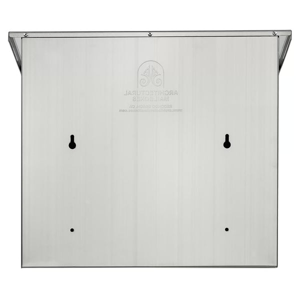 Architectural Mailboxes Maya Classic Stainless Steel Wall Mount Silver Mailbox - 1910