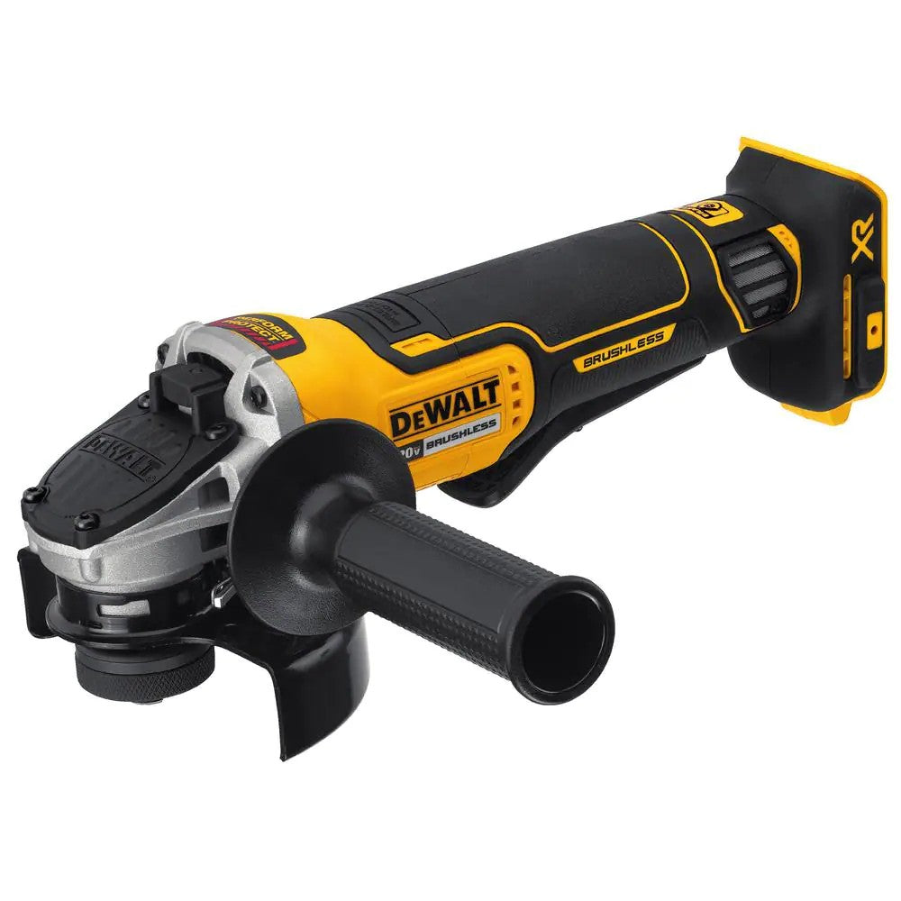 20V MAX XR Cordless Brushless 4.5 in. Paddle Switch Small Angle Grinder with Kickback Brake (Tool Only) L71 - Tested and Working