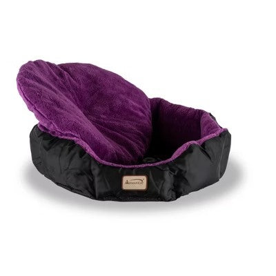 Armarkat Large, Soft Cat Bed in Purple and Black - C101NH/ZH -J11-0607