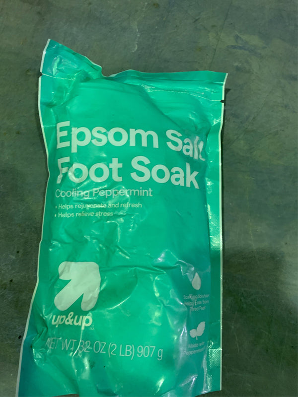 Epsom Salt - Peppermint Scent - 2lb - up&up  -B2-0449