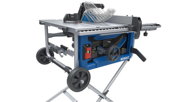 Kobalt 10" 15-Amp Portable Jobsite Table Saw – B9 Appears New
