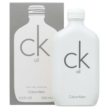 C.K. All Eau de Toilette Spray, Cologne, for Unisex, 3.4 oz, Brand Calvin Klein, Scent Citrus -L6-1635