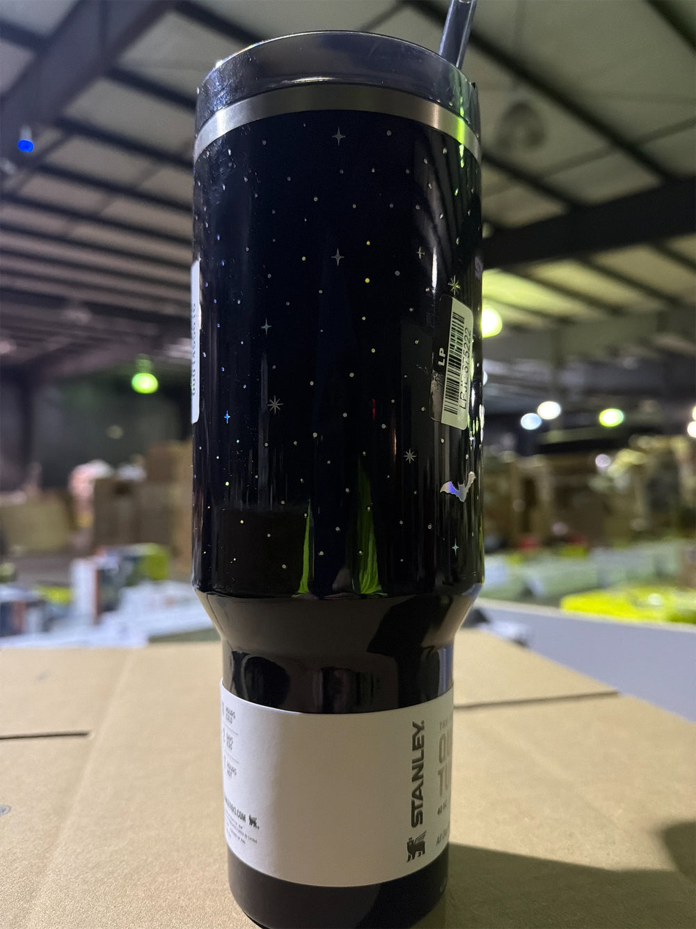 Stanley Quencher H2.0 Tumbler - 40oz - Black Holloween Color 1026