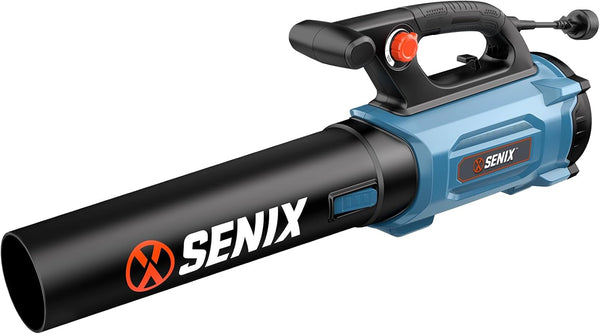 SENIX 12 AMP Handheld Electric Leaf Blower, Up to 700 CFM and 110 MPH, Variable Speed, Lightweight, 120v (BLAE12-M) 1895