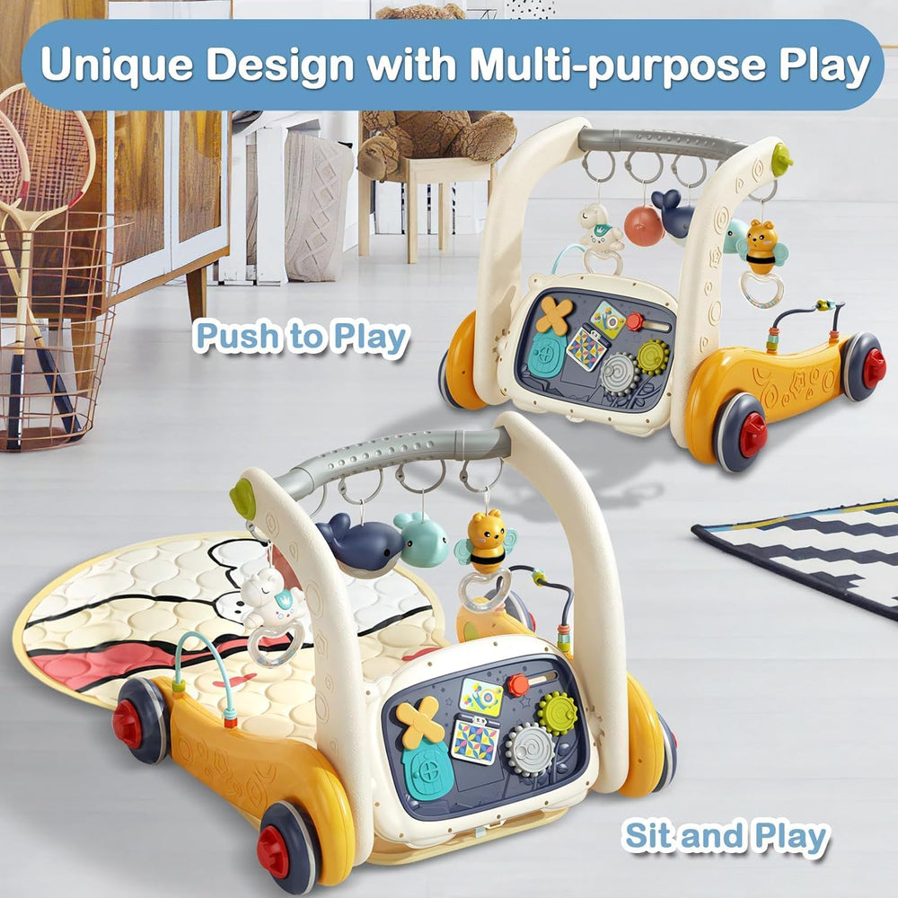 Baby Play Mat Activity Gym, Baby Kick Play Piano Gym Mats Musicial Lights, Tummy Time Toys Mat for Infant Babies Newborn Toddlers Boys Girls. 1330