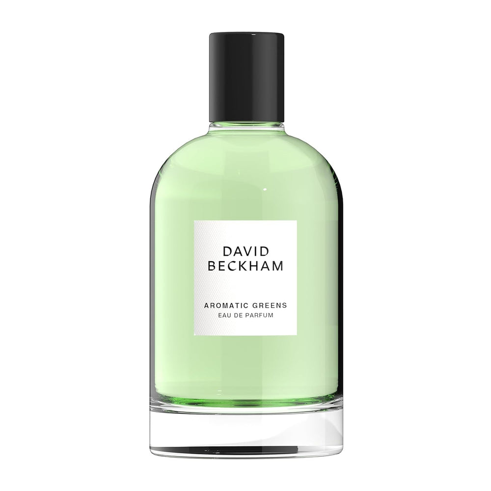 David Beckham Aromatic Greens Eau de Parfum 3.3 fl oz (Pack of 1), Notes of Lemon, Green Apple, and Cedarwood, Men's Fragrance, Long Lasting, Everyday Fragrance, Travel Size -K10-0567