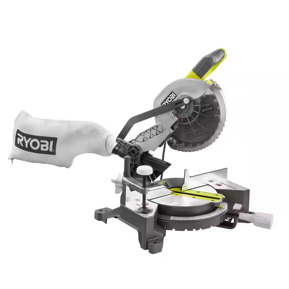RYOBI 9 Amp Corded 7-1/4 in. Compound Miter Saw - 1403