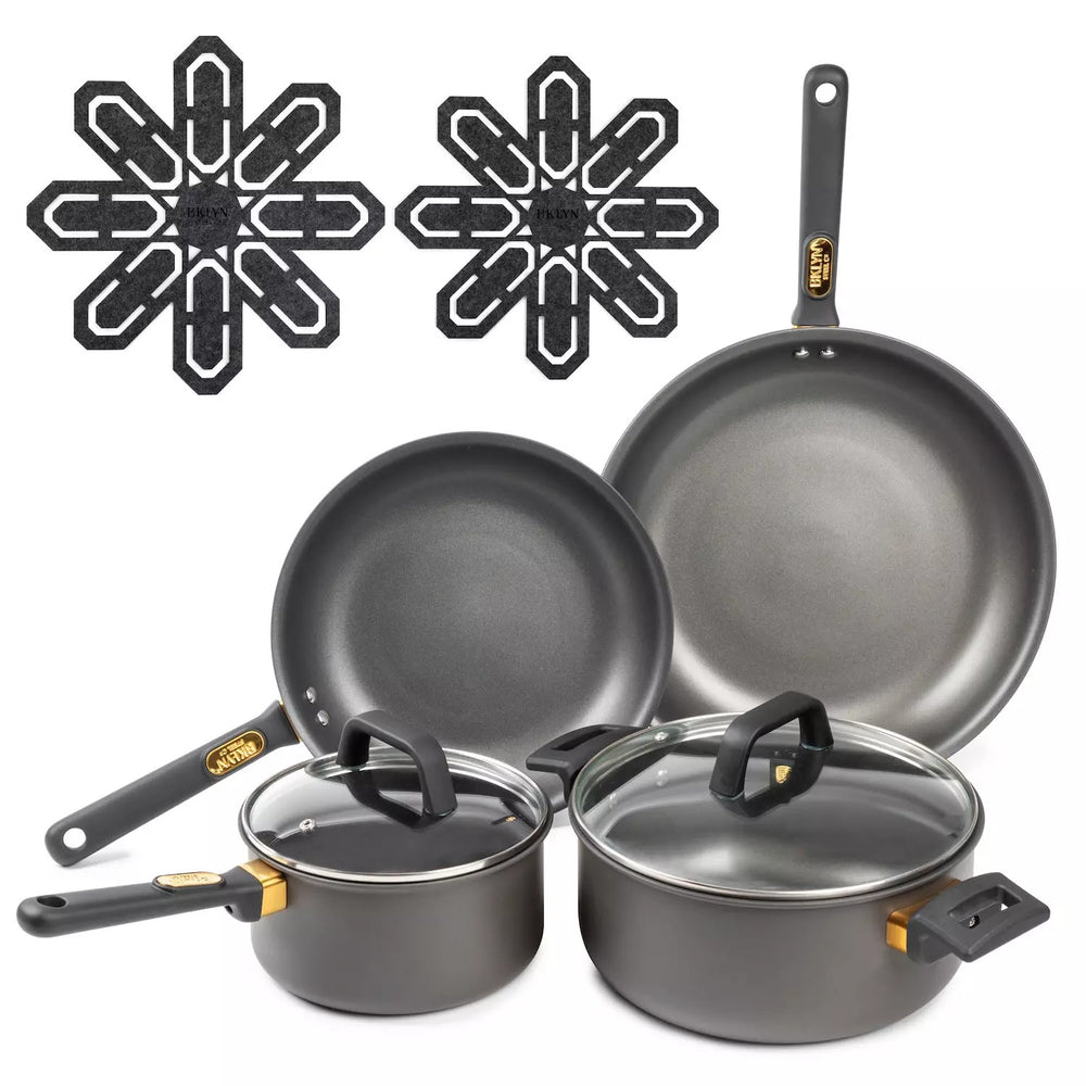 Brooklyn Steel Co. Rocket 8-pc. Hard Anodized Cookware Set - A10 - 675
