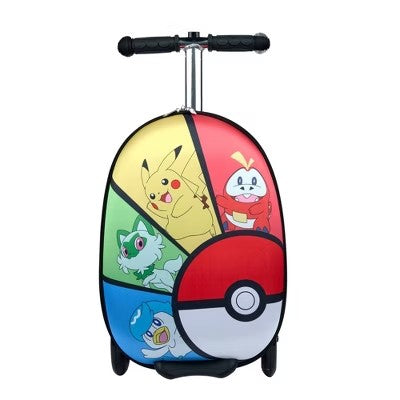 Pokemon Kids' Hardside Carry On Scooter Suitcase 322