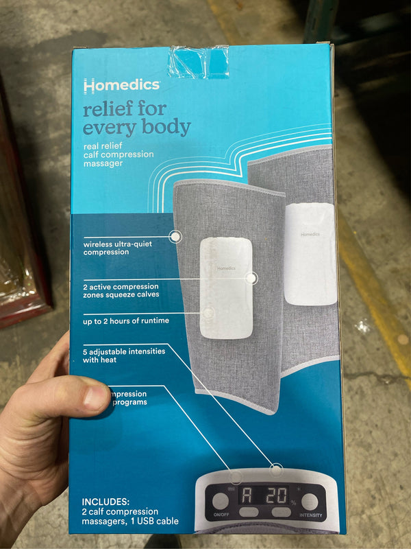 HoMedics Real Relief Calf Compression Massagers - B8 - 535