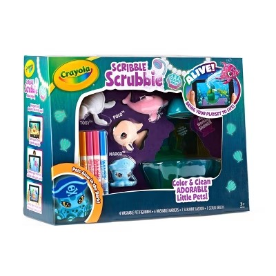 Crayola Scribble Scrubbie Ocean Glow Lagoon 305 - C1