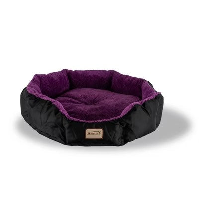 Armarkat Large, Soft Cat Bed in Purple and Black - C101NH/ZH -J11-0607