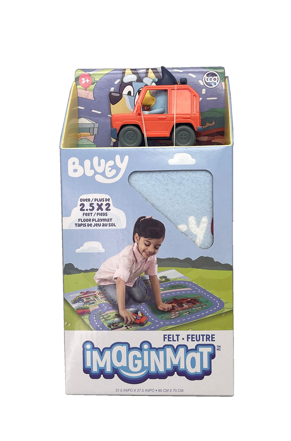 Bluey Imaginmat Playset with Vehicle - J14 - 659