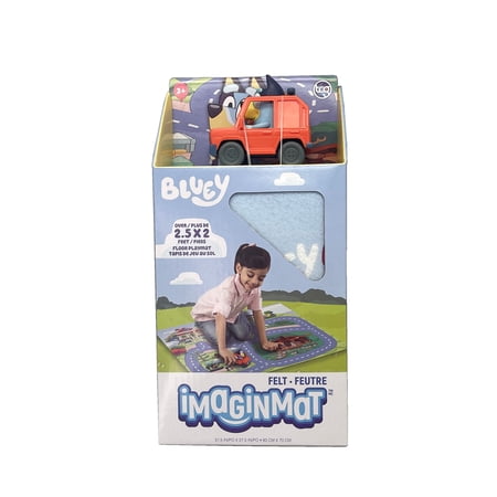 Bluey Imaginmat Playset with Vehicle - J14 - 659