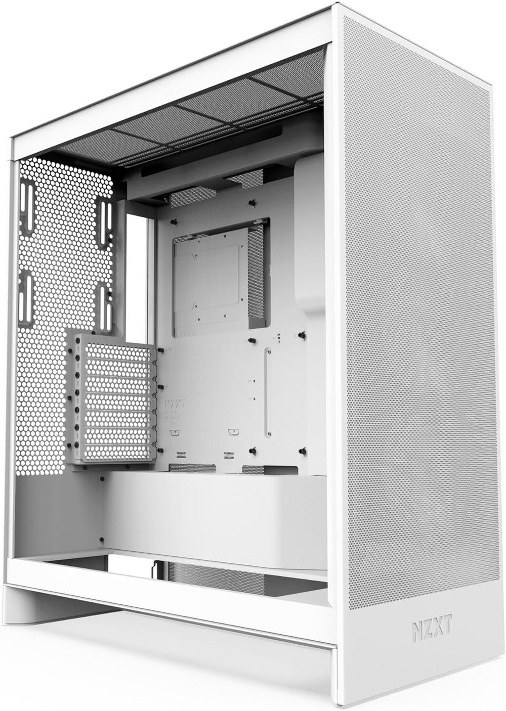 NZXT H7 Flow ATX Mid‑Tower Case — White — G7