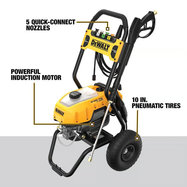 DeWalt DWPW2400 OEM Branded 2400 psi Electric 1.1 gpm Pressure Washer 1868