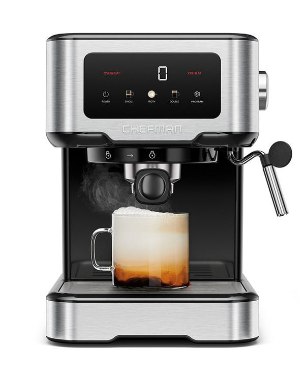 Chefman Craft Brew Espresso Machine - Silver - No Size -J10-0586