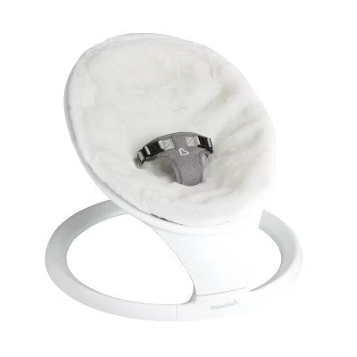 Munchkin Premium Ultra-Soft Faux Fur Baby Swing Seat Cover - White 1595