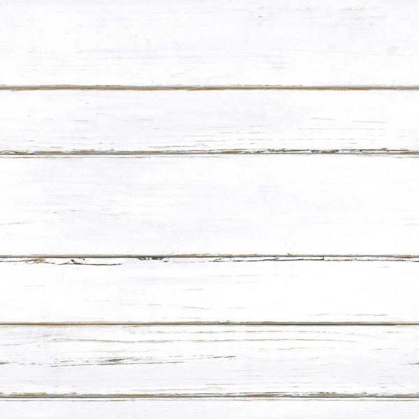 RoomMates White Shiplap Peel and Stick Wallpaper - G12 - 270