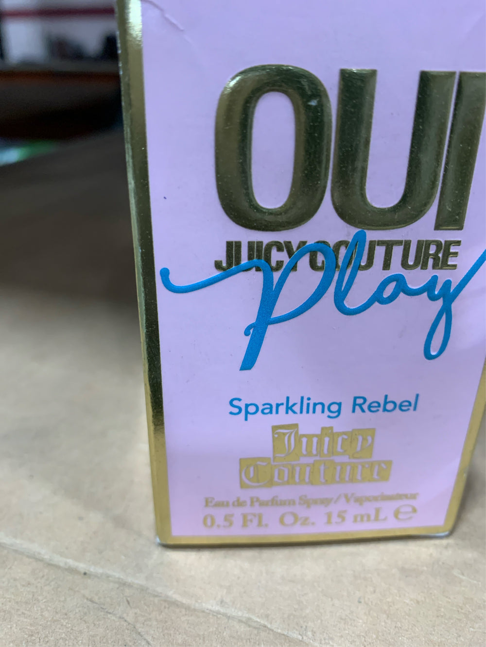 Juicy Couture OUI Play Sparkling Rebel Eau De Parfum, Perfume for Women, 0.5 oz -L3-1518