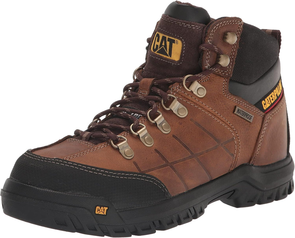 CAT Men s Threshold Waterproof Steel Toe Work Boot - J35