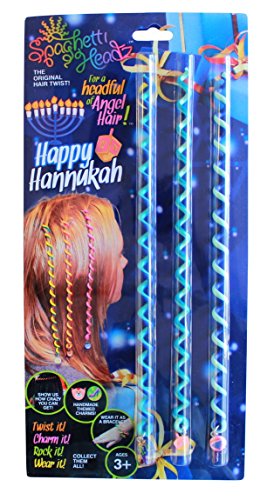 (Pack of 5) Spaghetti Headz Happy Hanukkah 3 Pack - F7 - 922