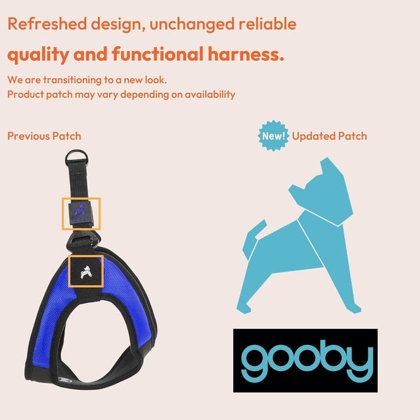 Gooby Escape Free Easy Fit Harness - Hot Pink, X-Small - No Pull Step-in Patented Small Dog Harness with Quick Release Buckle - Perfect On The Go No Pull Harness for Small Dogs - F6 - 914