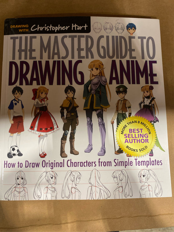 The Master Guide to Drawing Anime, 1 - by Christopher Hart (Paperback) - K14 - 698