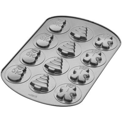 Wilton Holiday Icon Cookie Pan - F4 - 836