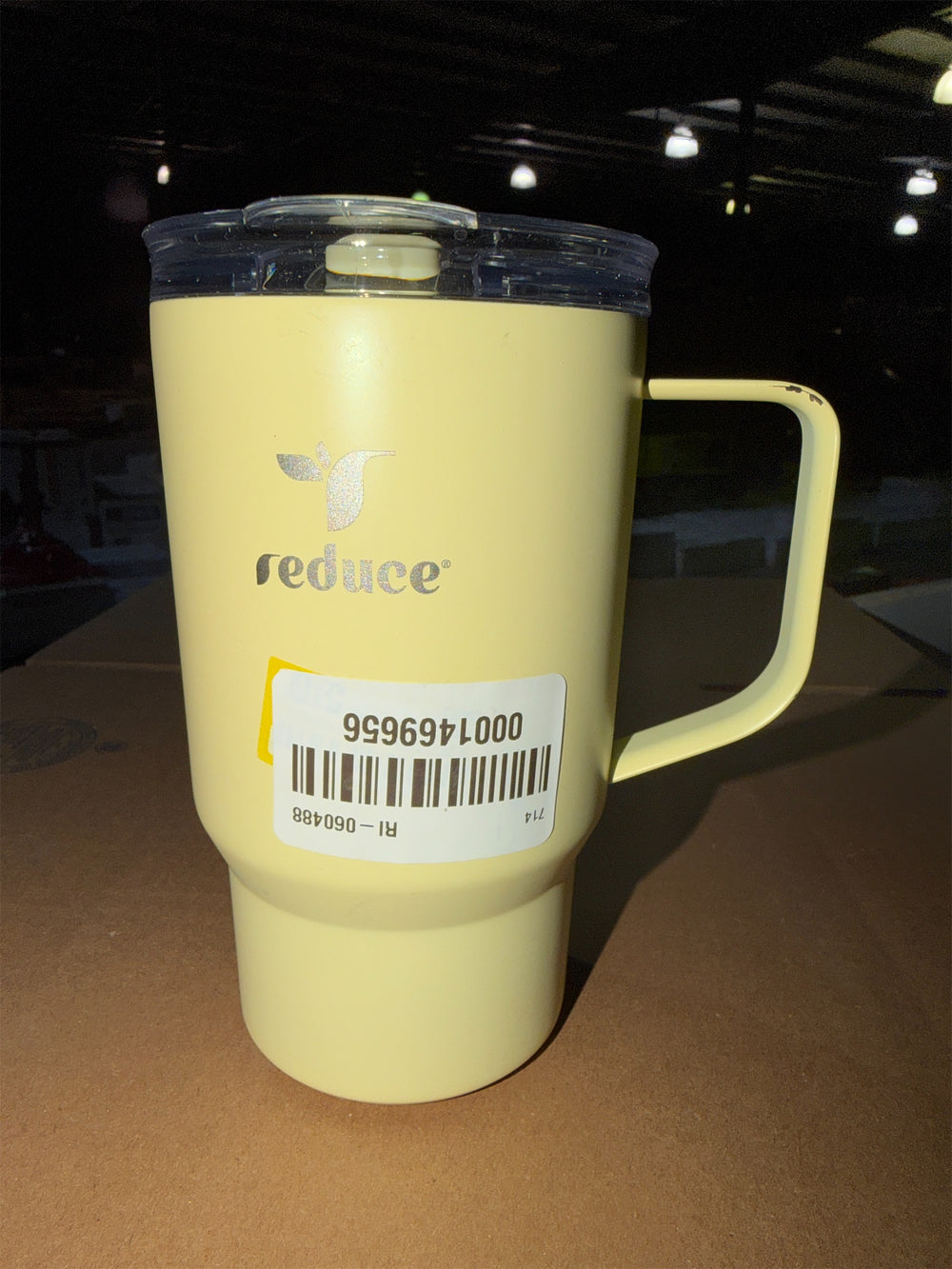 Reduce 18oz insulated cup with lid - Yellow 992