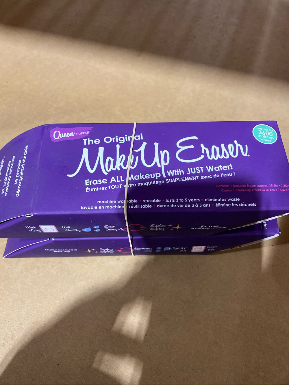 (Lot of 2) MakeUp Eraser Queen Purple - G9 - 170