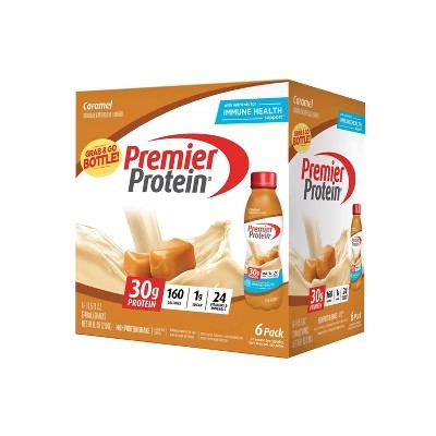 Premier Protein Nutritional Shake - Caramel - 11.5 fl oz/6ct - QTY 2 - CB8