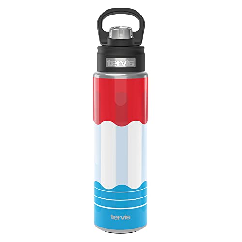 Tervis Rocket Pop Triple Walled Insulated Travel Tumbler, Stainless Steel - 24oz Wide Mouth Bottle - L14 - 701