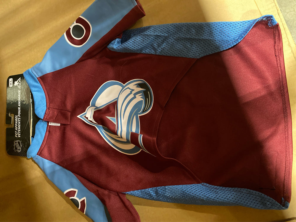 Pets First Colorado Avalanche Nathan MacKinnon #29 Pet Jersey XL - K13 - 641
