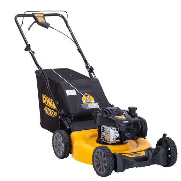 DEWALT 21 in. 150cc Briggs and Stratton 625ex Engine Rear Wheel Drive 2-in-1 Gas Self Propelled Walk Behind Lawn Mower 1119