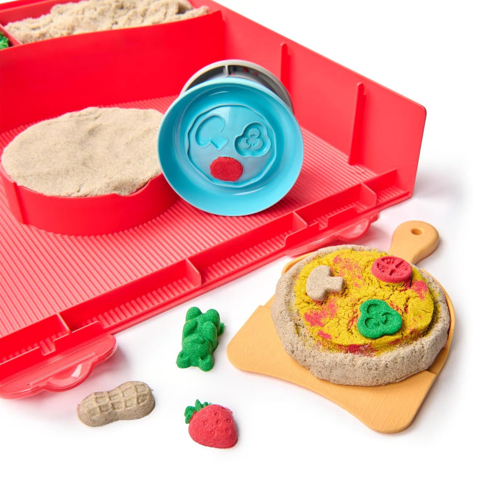 Kinetic Sand Magically Rising Pizzas Squish Pizza Set - 457