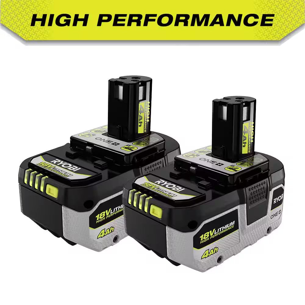 ONE+ 18V HIGH PERFORMANCE Lithium-Ion 4.0 Ah Battery (2-Pack) - 1486