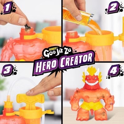 Heroes of Goo Jit Zu Blazagon Hero Creator Figure Kit - F12 - 1127