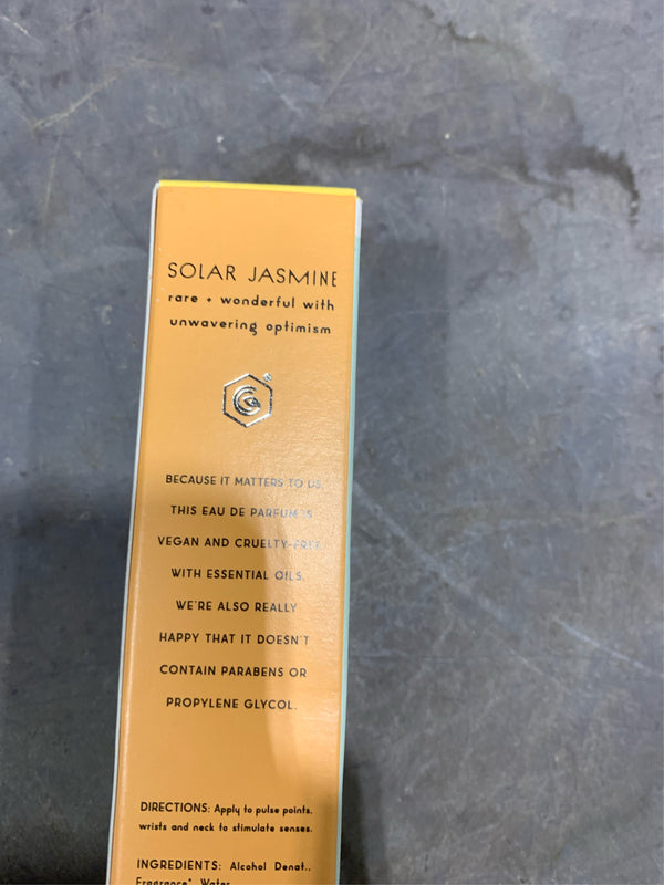 Solar Jasmine by Good Chemistry  Women's Rollerball Perfume - 0.25 fl oz. - K7 - 208 -B8-0540