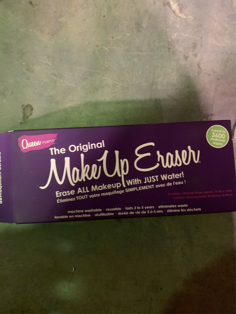 (Lot of 2) MakeUp Eraser Queen Purple - G14 - 1202. -E8-1763 -E8-1764 -E8-1765 -K8-0086