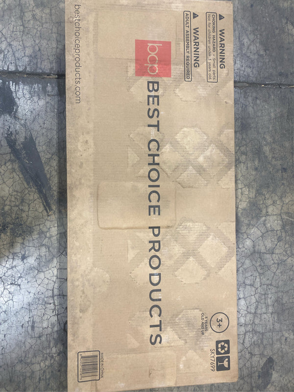 Best Choice Products Kids 3-in-1 Outdoor Convertible Activity Sand & Water Picnic Table w/ Umbrella - Gray - H6 - 100