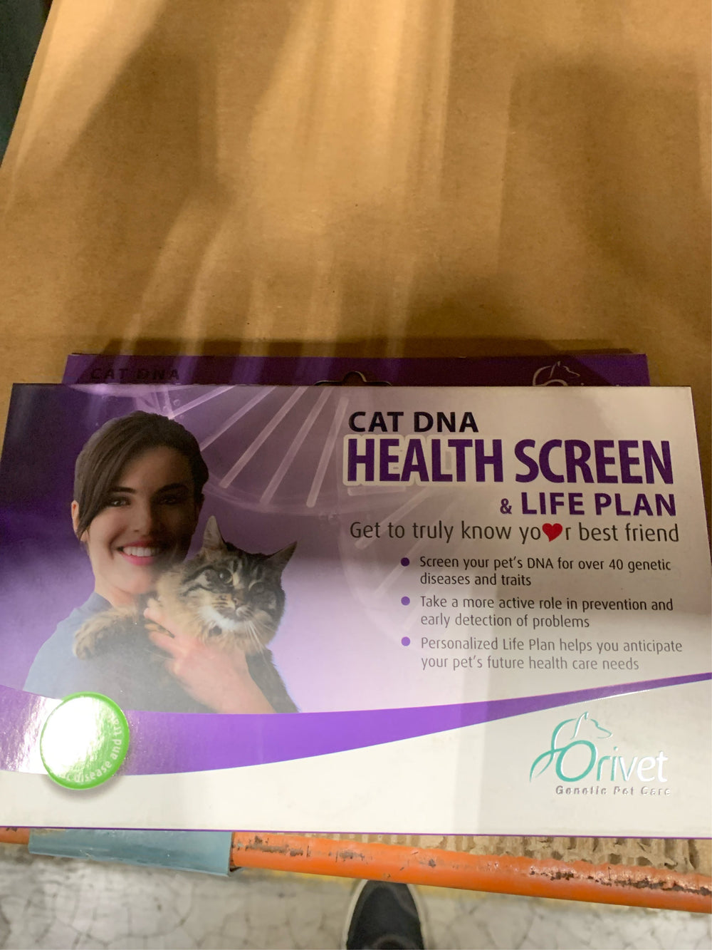 Orivet Cat DNA Health Screen -C7-1198 -C7-1199 -C7-1200 -K2-1398 -K2-1403 -K2-1404