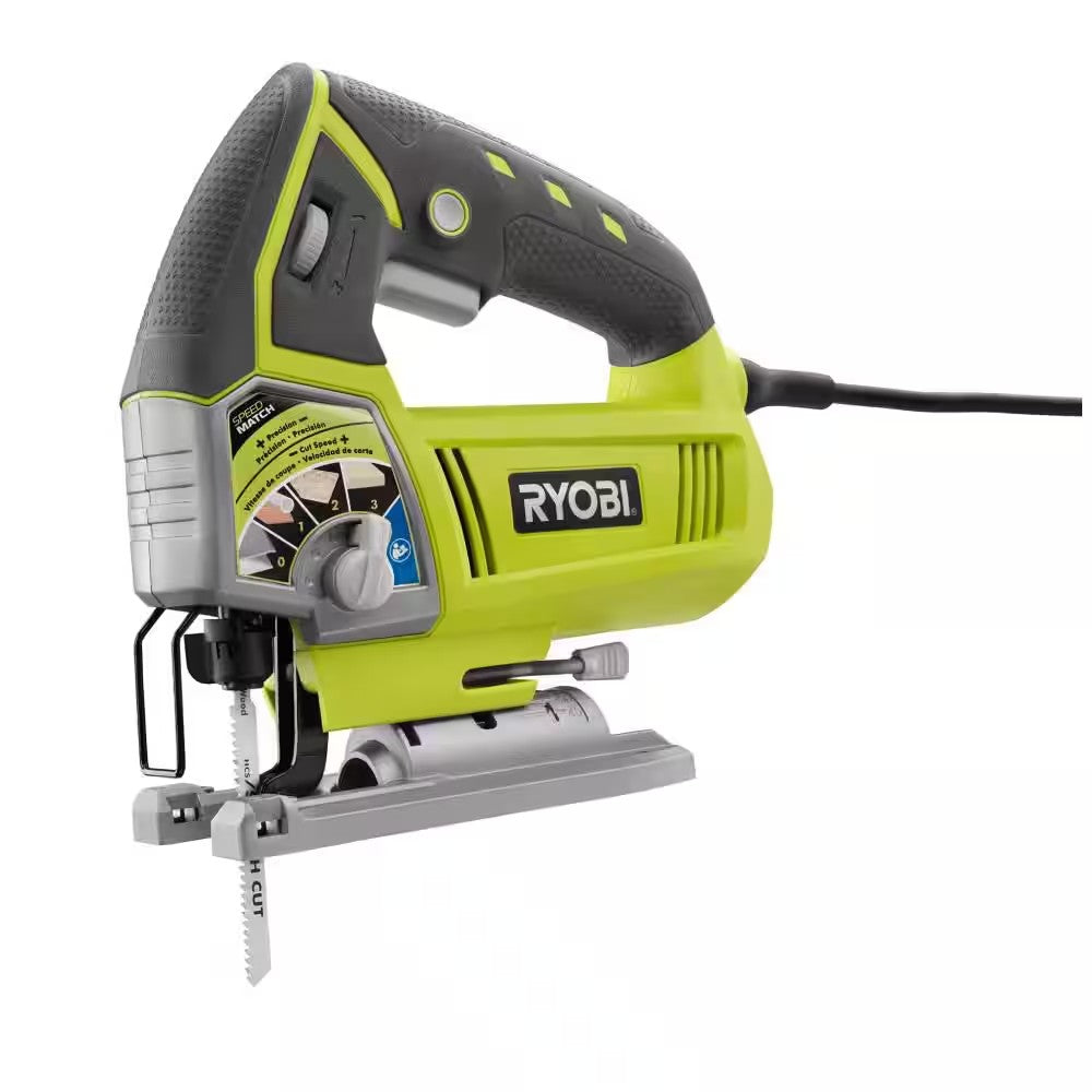 RYOBI 4.8 Amp Corded Variable Speed Orbital Jig Saw - 350