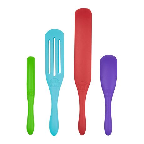 Mad Hungry 4-Piece Silicone Spurtle Set Assorted Multiple - G13 - 247
