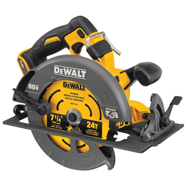 DeWalt 60V MAX 7-1/4 in. Cordless Brushless Circular Saw Tool Only L77 - Tested and Working
