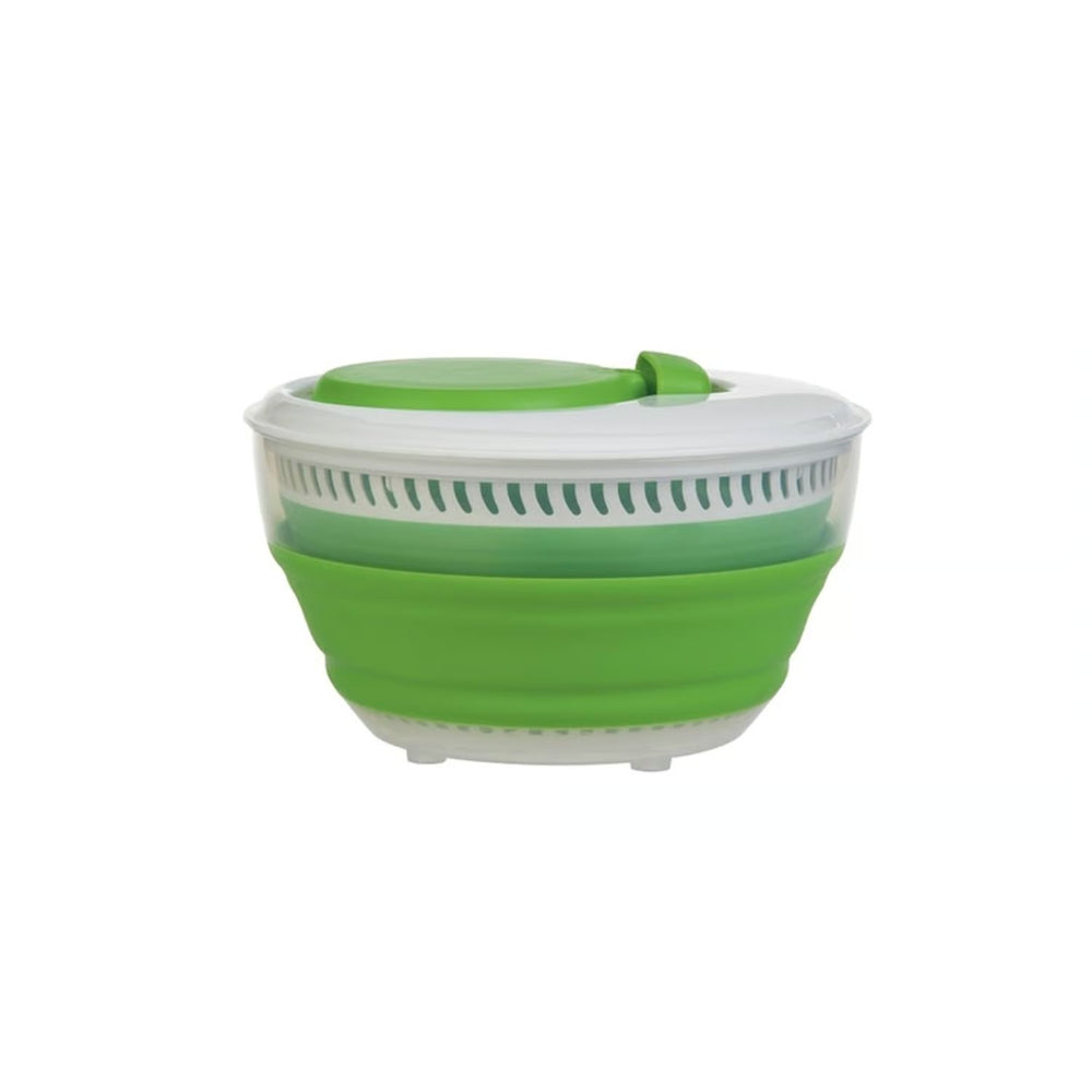 Progressive Prepworks Green/White Plastic Collapsible Salid Spinner 3 qt -E8-0056
